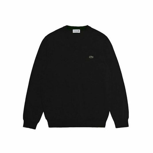 Sudadera de hombre sin capucha Lacoste Negra