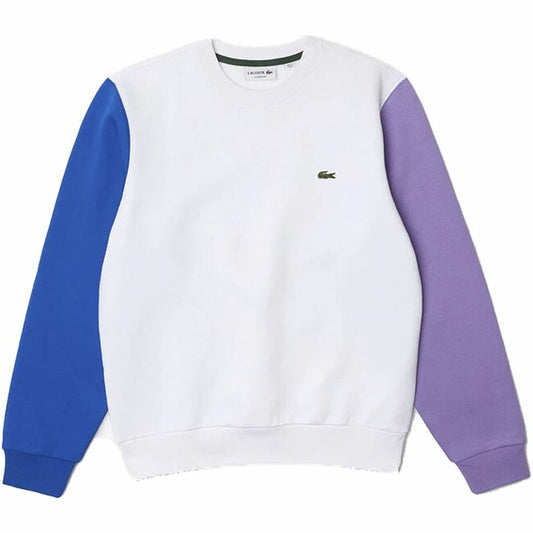 Sudadera de hombre sin capucha Lacoste Sudadera Blanca