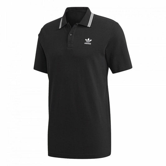 Polo de manga corta para hombre Piqué Adidas FM9952 Negro XS