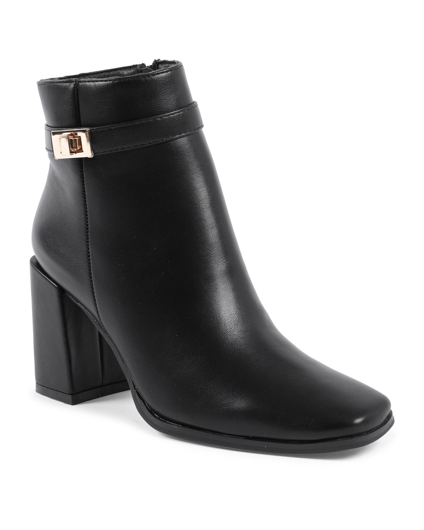19V69 Italia Womens Ankle Boot Black X730 NERO