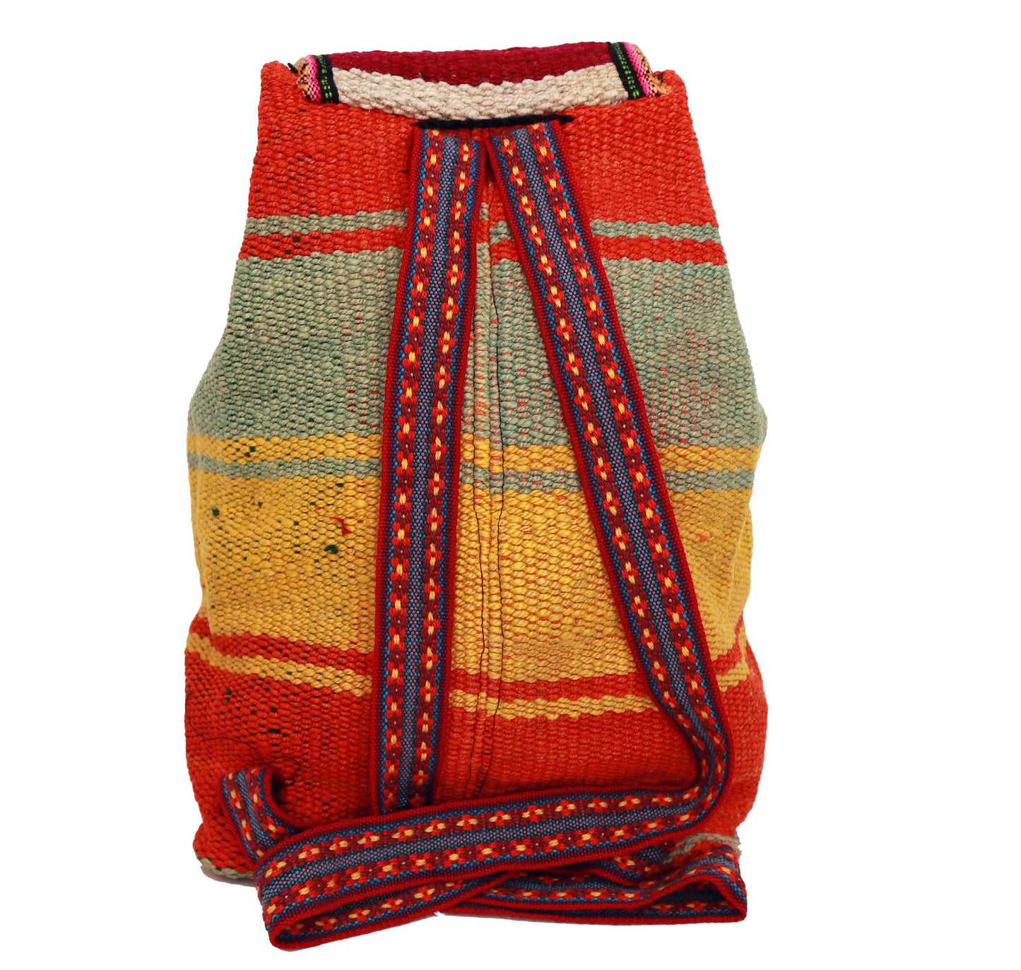 Mochilas moradas vibrantes con caléndula y doble cierre