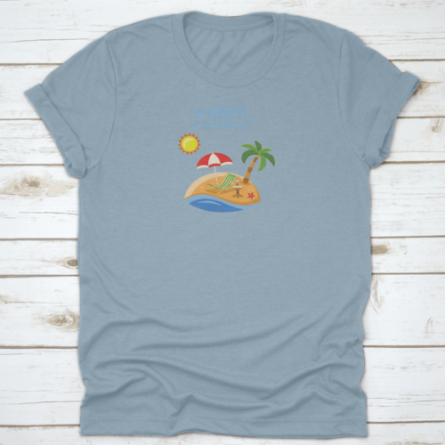 Summer Vacation On Beach Concept For Mobile Applications Advertising