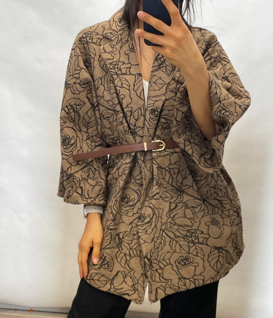 Giacca Sartoria Artigianale Italiana 40% Cotone No Label Tg.U