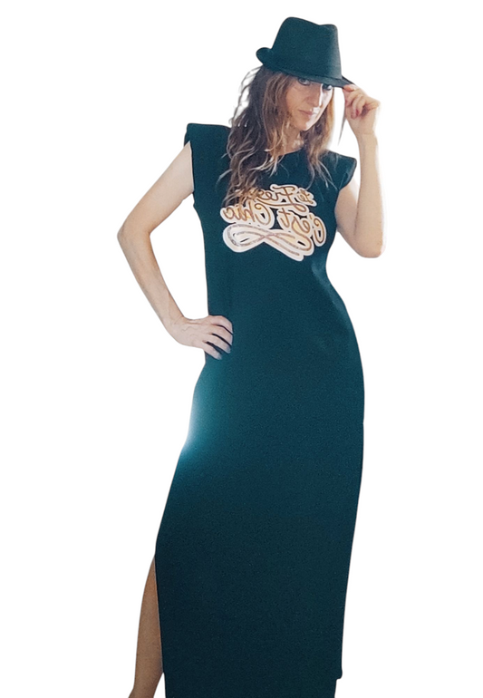 J'Aime Abito Donna Nero Tg. L