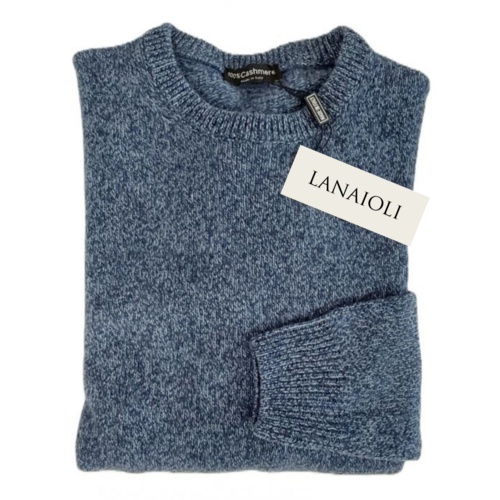 Maglia Uomo Girocollo Cashmere Rigenerato