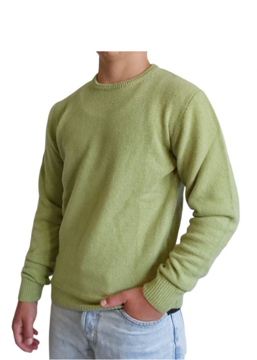 Maglia Uomo Girocollo Cashmere Rigenerato