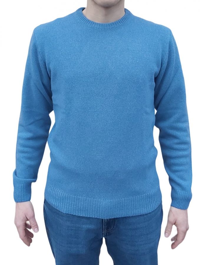 Maglia Uomo Girocollo Cashmere Rigenerato