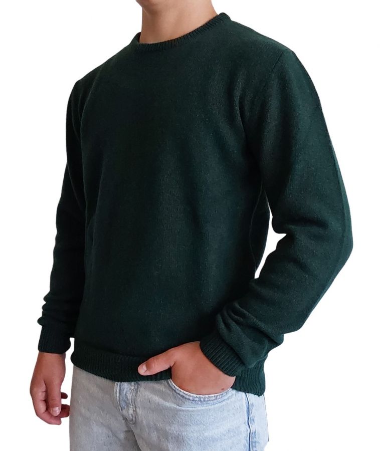 Maglia Uomo Girocollo Cashmere Rigenerato