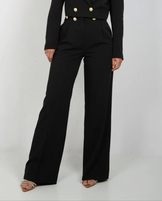 J'Aime Pantalone Donna Nero Blu