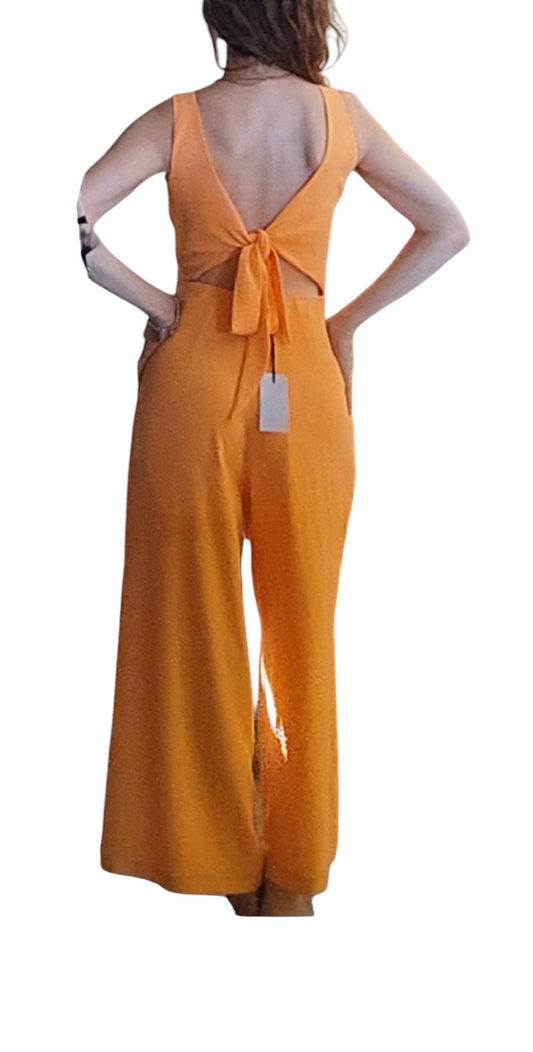Manuela Riva Chándal casual mujer naranja Talla. 44