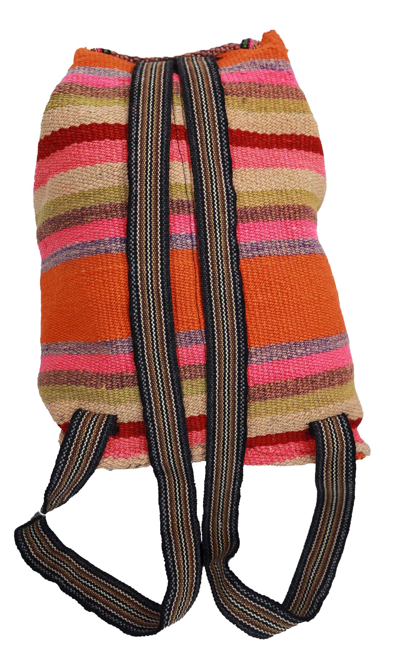 Neutros y cítricos, estilo bohemio, doble cierre, mochilas