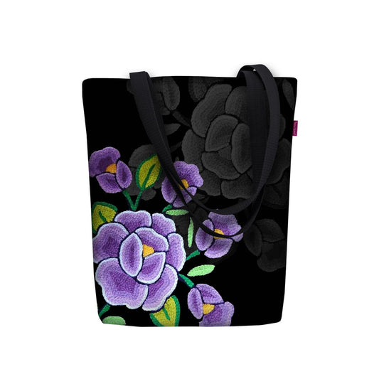 Veracruz Shoulder Bag In Canvas Sunny Line Bertoni