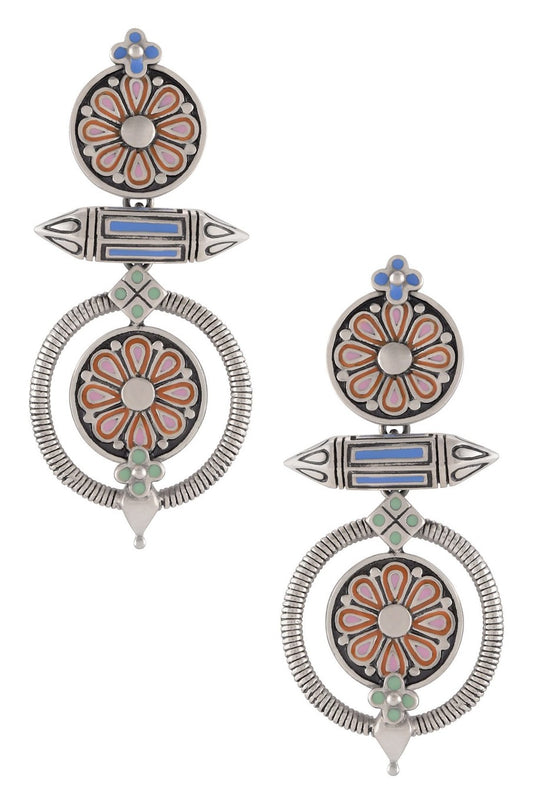 Women Floral Design Earrings