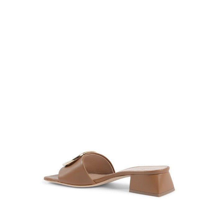 Dee Ocleppo - Mule Dizzy Logo Cuoio