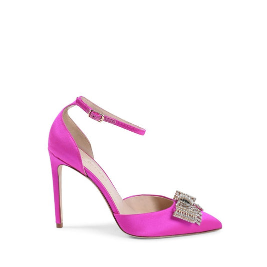 Dee Ocleppo - Décolleté Fiocco Satin - Fuxia